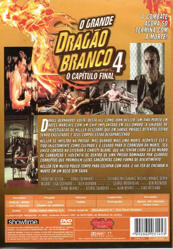 Dvd o grande dragão branco 4 - Filmes - Magazine Geladeiracertifi